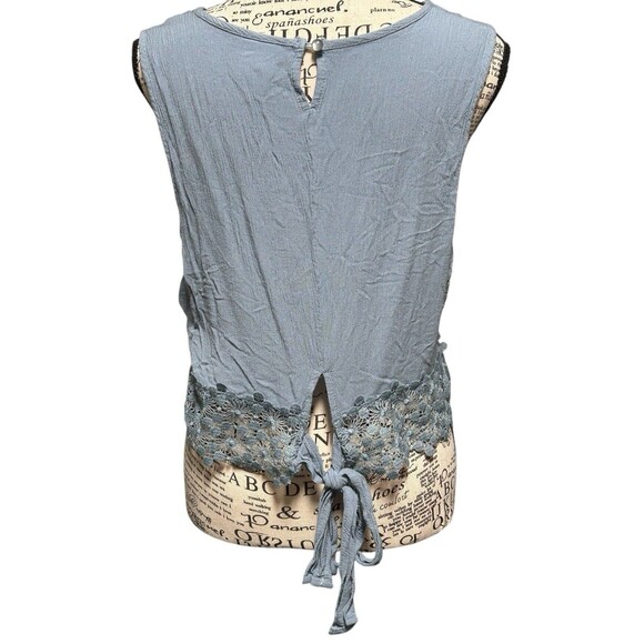 Belle Du Jour XL Cropped Cami Lace Whimsical Fairy Cottagecore Boho Romantic - Picture 5 of 10